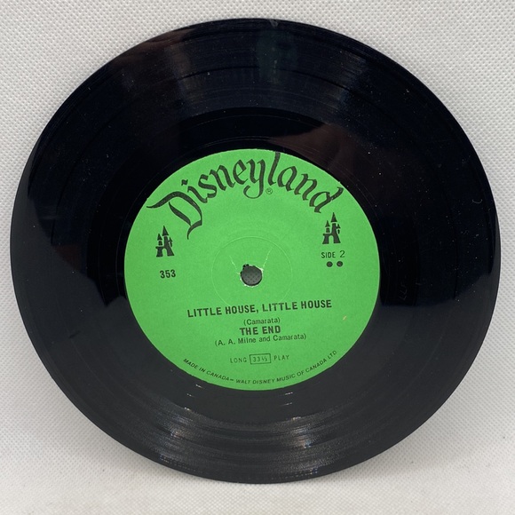 1970 Walt Disney’s Story of The Little House Book & Record #353 - Picture 12 of 15